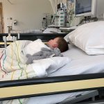 Dit is het, vandaag is het zover, de MRI-scan van het hoofdje van mijn zoon