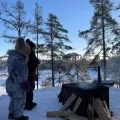 Winter in Finland: “Bij een temperatuur van -30 gaat ons leven gewoon door”